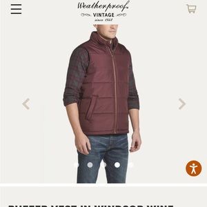 Weatherproof vest
